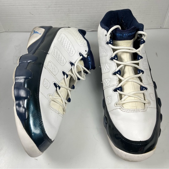 Jordan Other - NIKE AIR  JORDAN 9 IX LOW WHITE BLUE PEARL OG RETRO 2002 303895-142 SIZE 11.5